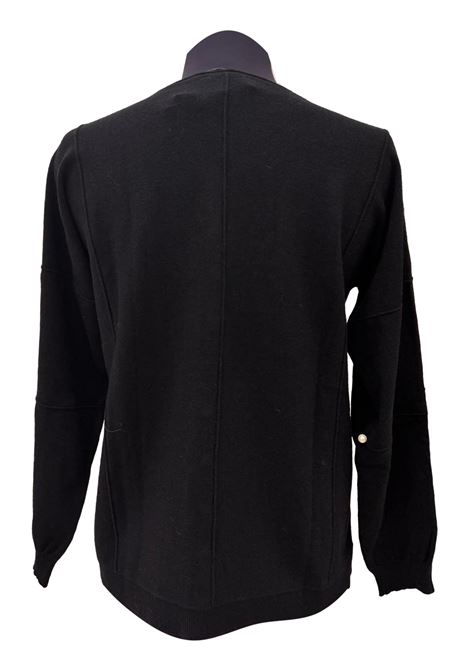 Maglia con perle CECILIA BENETTI | Maglie | 92 516NERO